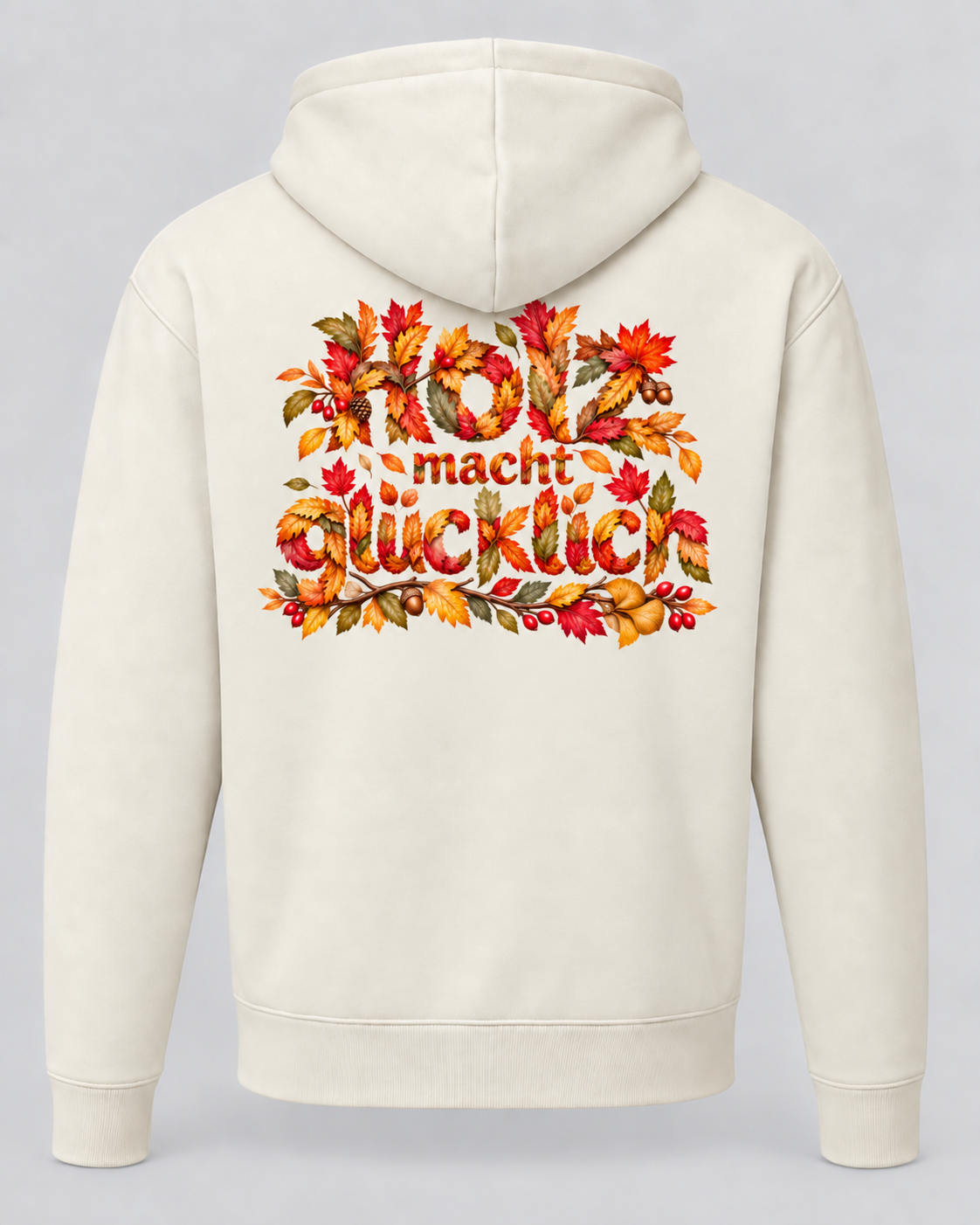 Herbstpaket 1 - Holz macht glücklich - T-Shirt & Hoodie