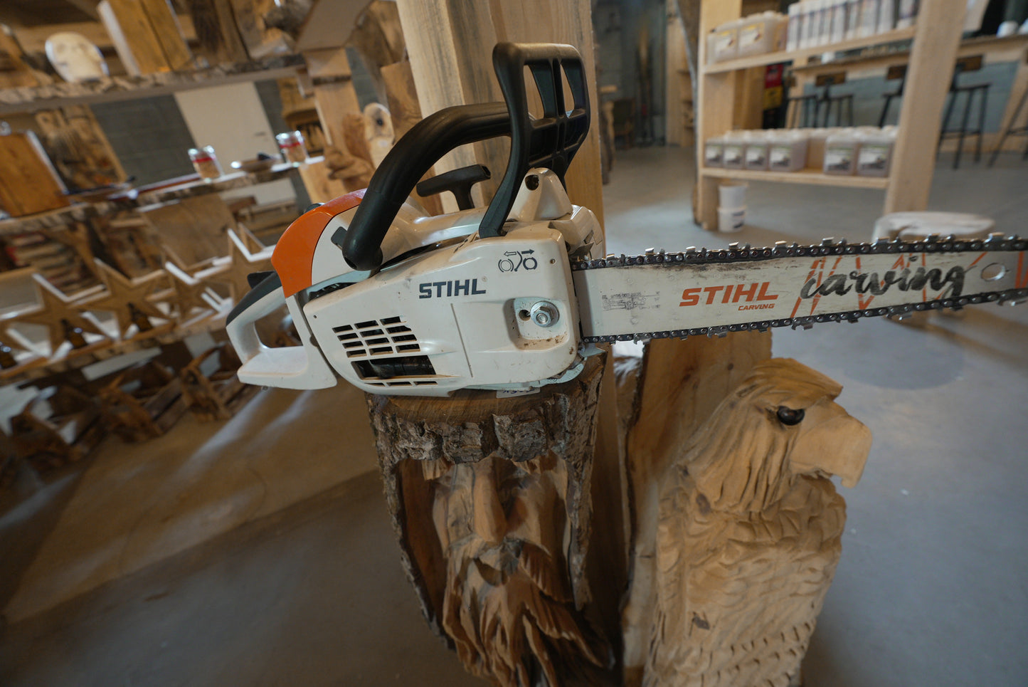 Carving-Säge STIHL MS 201 c - Gebraucht und Neu