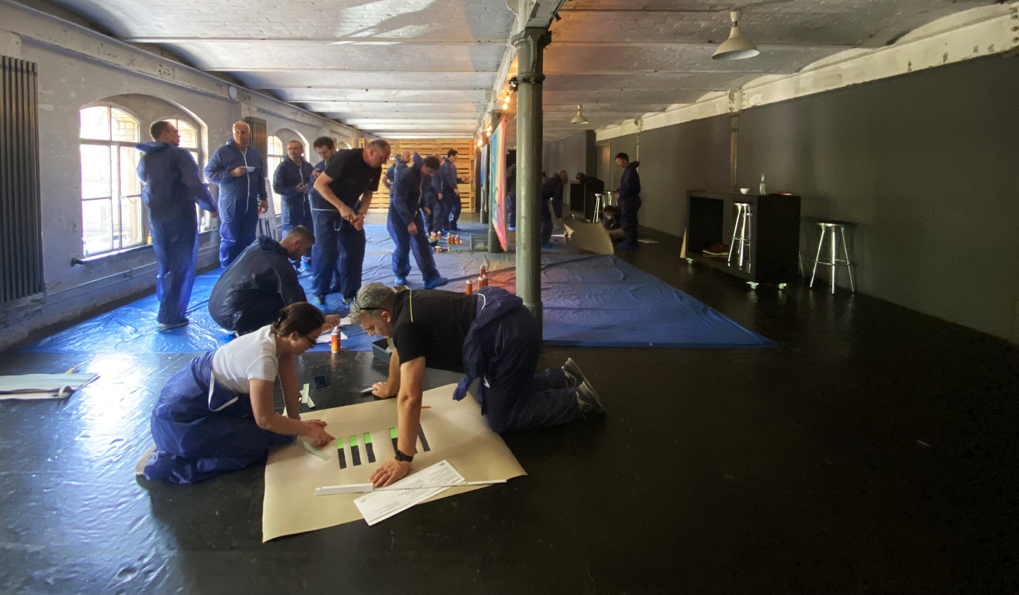 Graffiti Grundkurs / Kunst lernen vom Profi