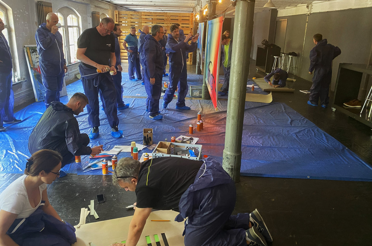 Graffiti Grundkurs / Kunst lernen vom Profi