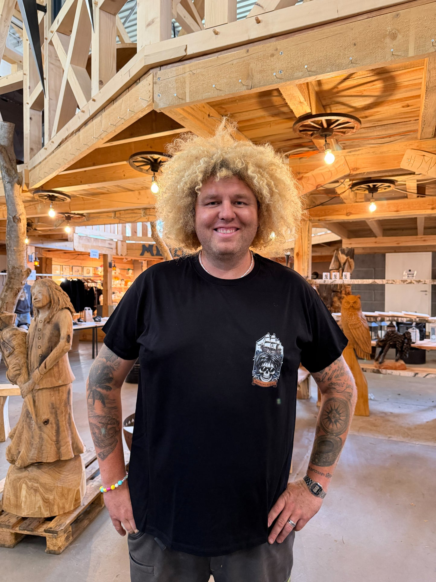 T-Shirt Holzkunst Scholz - Piratenschiff