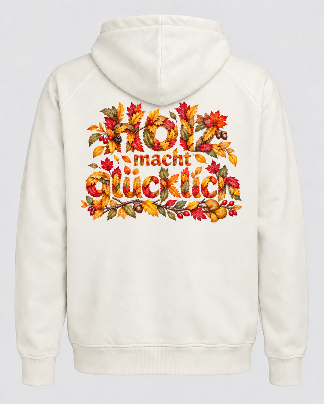 Herbstpaket 3 - Holz macht glücklich - T-Shirt, Zipper, Cap & Überraschung