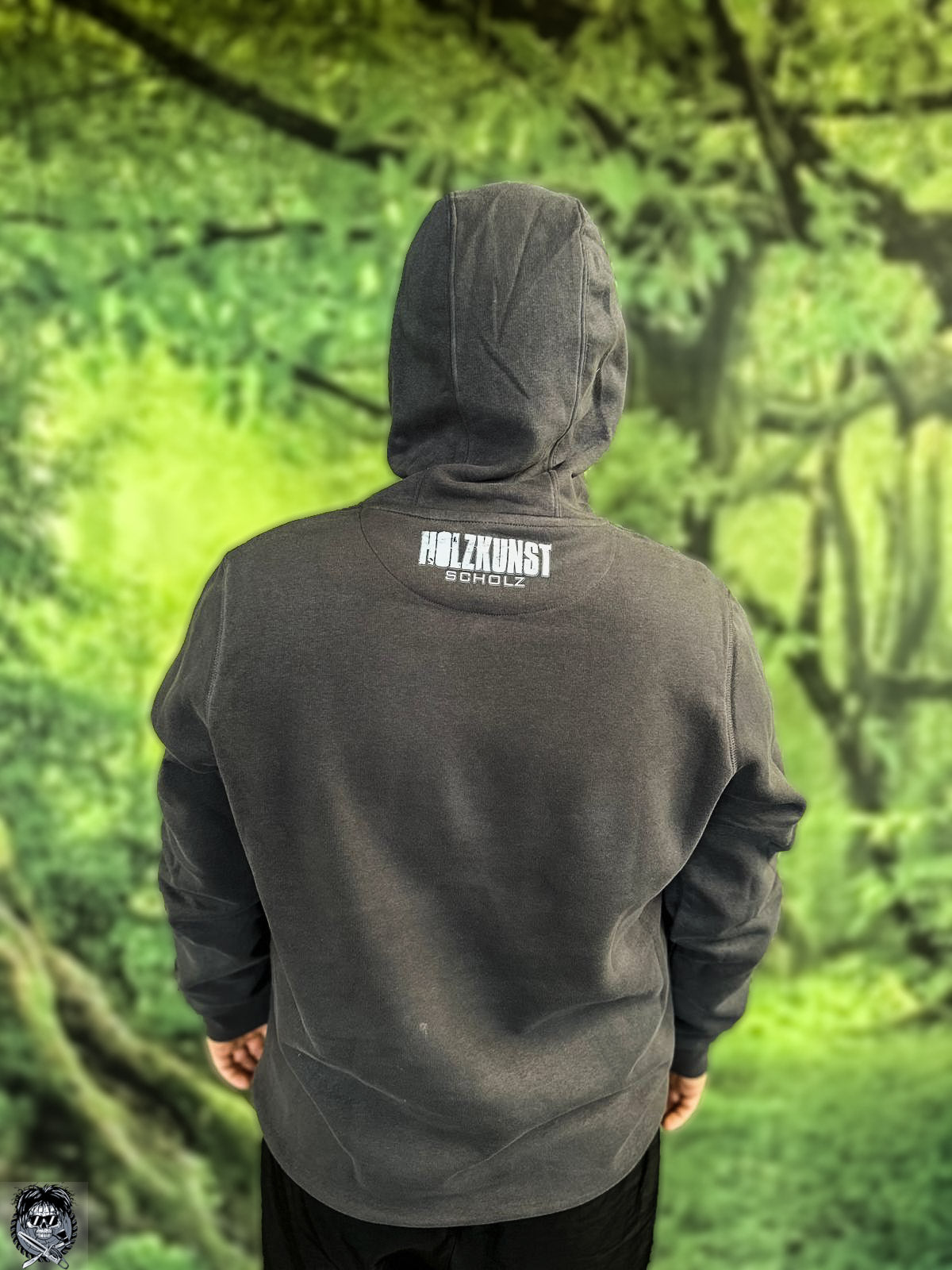 Hoodie Holzkunst Scholz - Holzmachtglücklich - Standard Kollektion