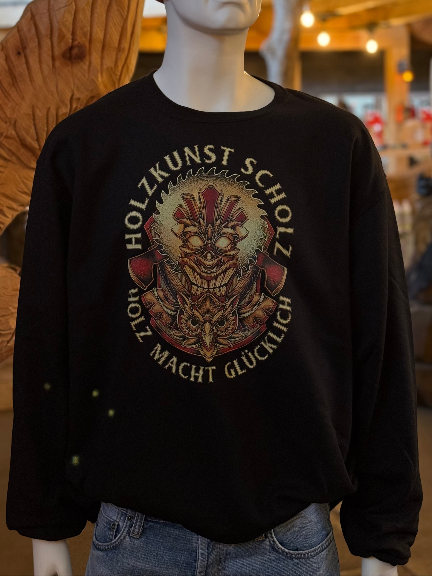 Pullover Holzkunst Scholz - Tiki