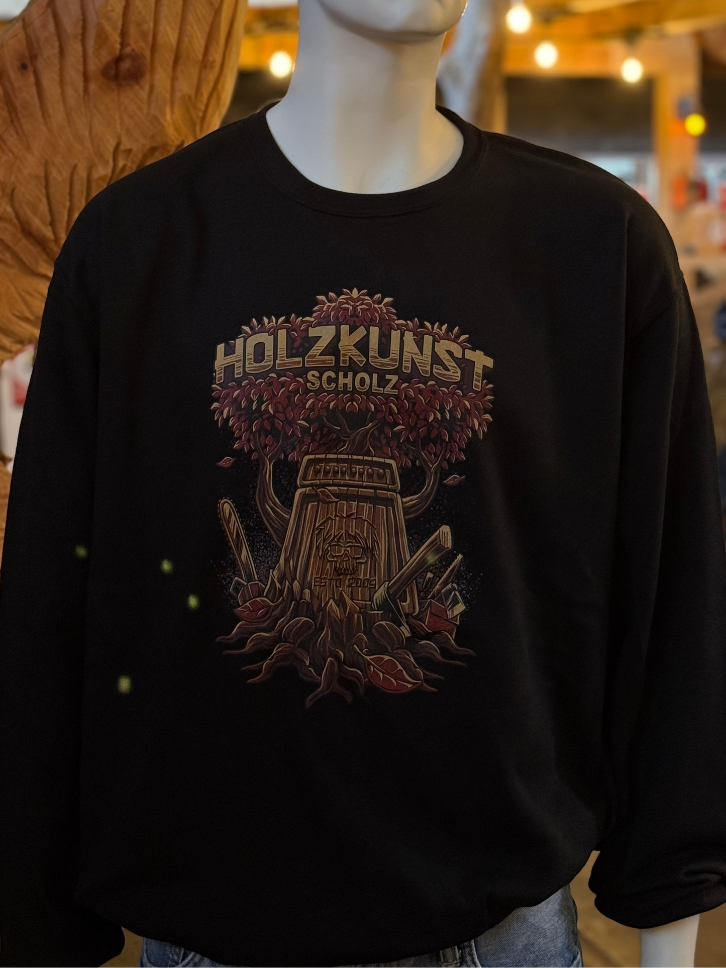 Pullover Holzkunst Scholz - HKS Baum