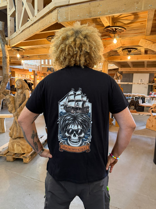 T-Shirt Holzkunst Scholz - Piratenschiff