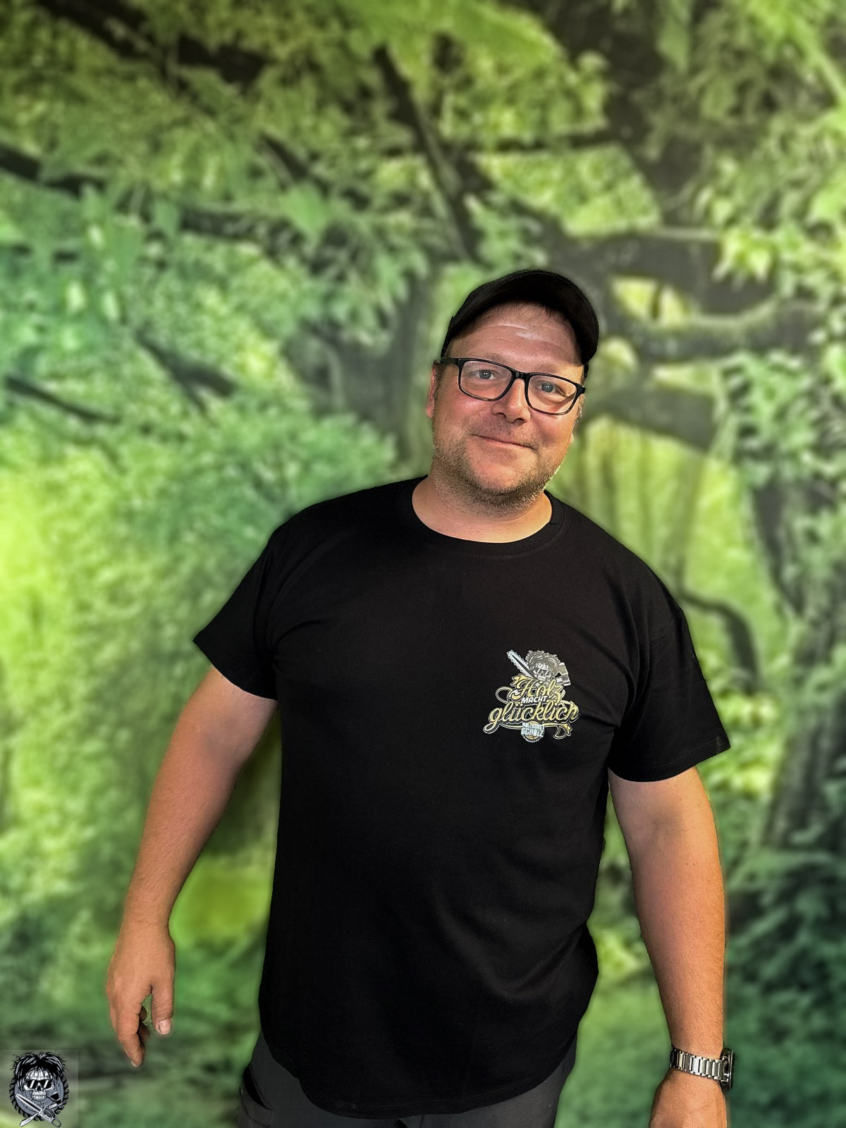 T-Shirt Holzkunst Scholz - Holzmachtglücklich - Standard Kollektion