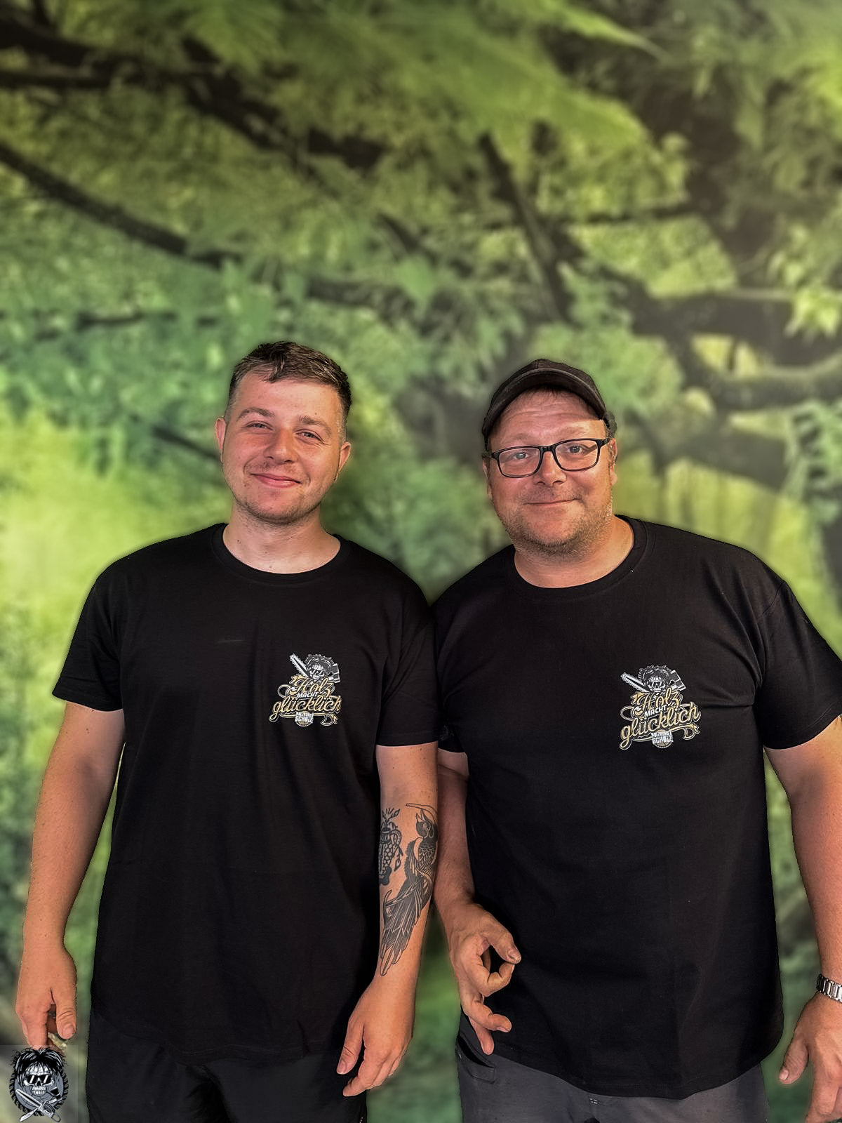 T-Shirt Holzkunst Scholz - Holzmachtglücklich - Standard Kollektion