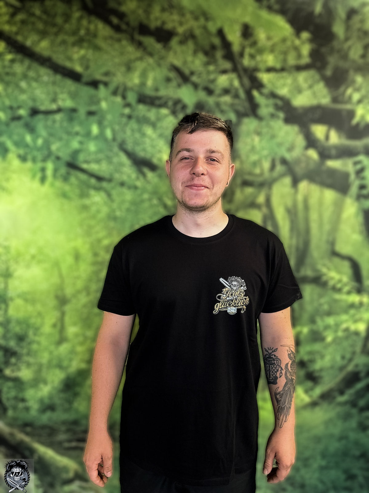 T-Shirt Holzkunst Scholz - Holzmachtglücklich - Standard Kollektion