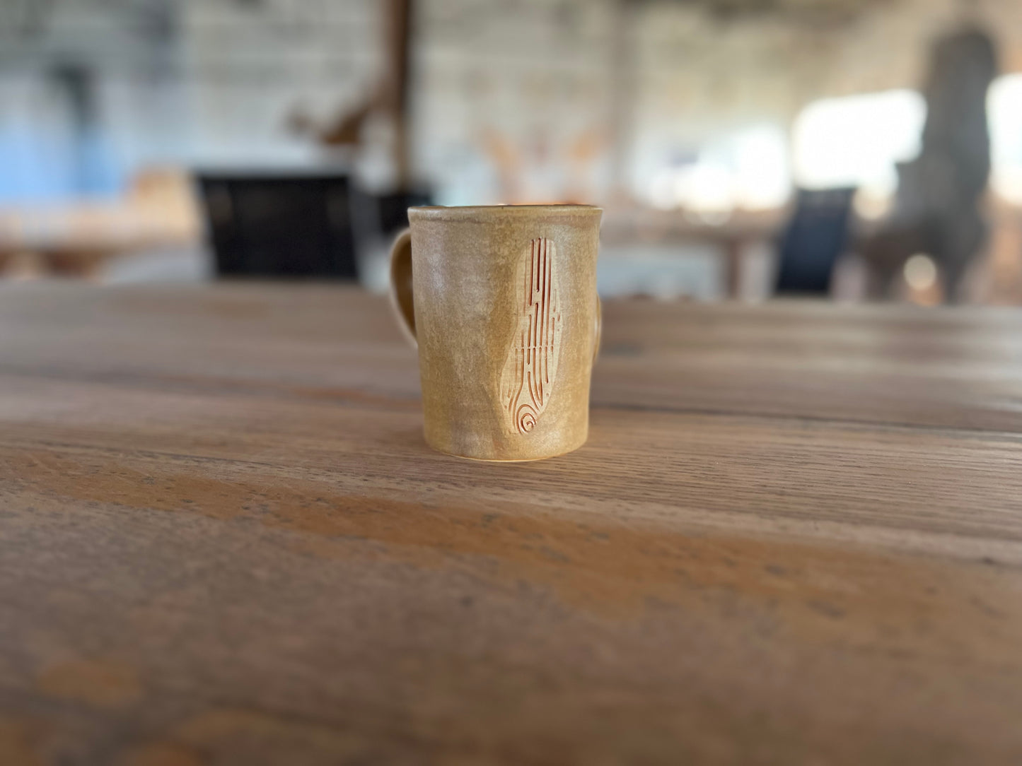 Holzkunst Scholz Tasse aus Ton