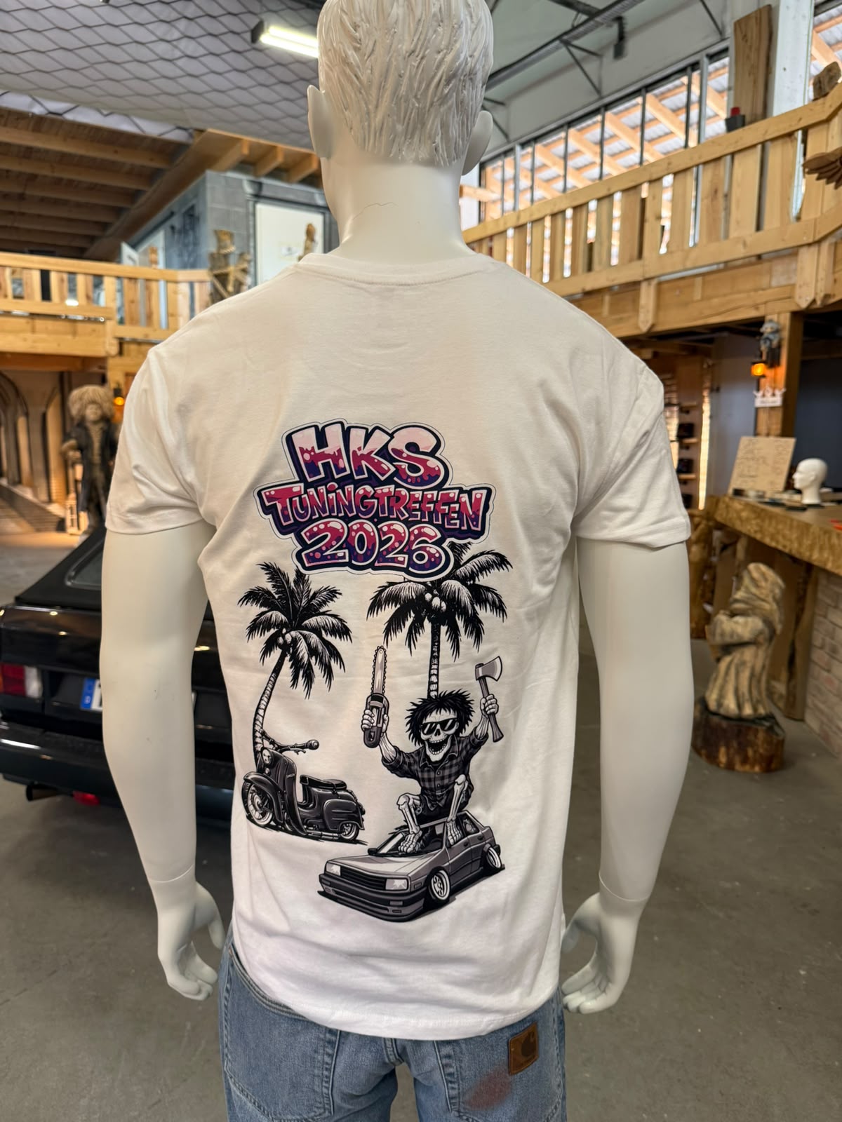 Tuning Treffen 2026 T-Shirt Holzkunst Scholz